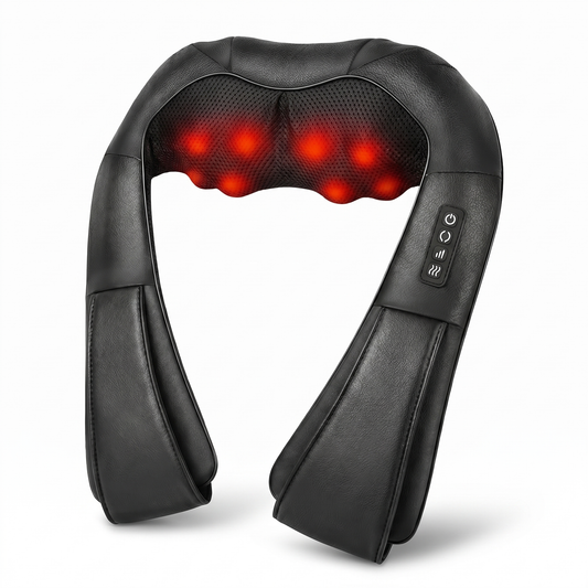 Knotless™ Deep-Kneading Neck & Shoulder Massager with Heat